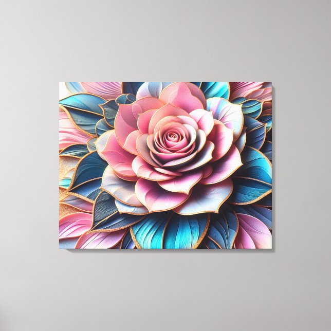 Impressão Em Tela Sonhe Novamente (Frente)