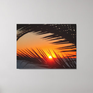 Impressão Em Tela Sonho da Califórnia Pôr do Sol