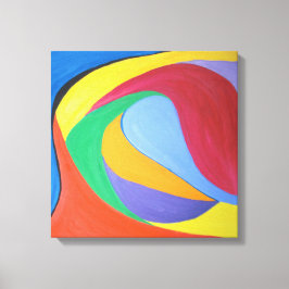 Impressão Em Tela Sonho do dia, abstrato de arte de parede