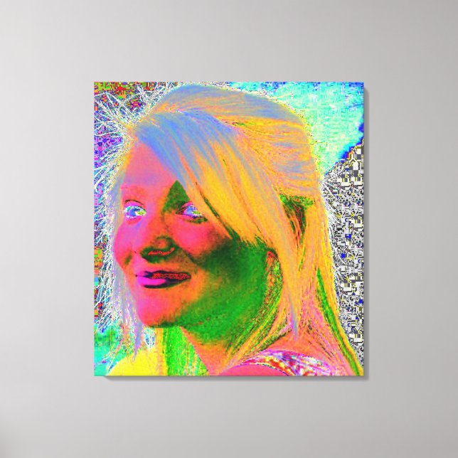 Impressão Em Tela Sonho em Cor (Frente)