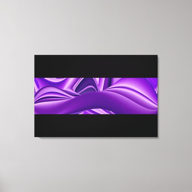 Impressão Em Tela Sonho Roxo (Frente)