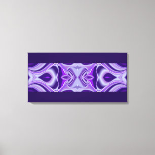 Impressão Em Tela Sonhos de Flor Roxa, Arte de Fantasia Abstrata em