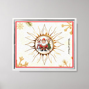 Impressão Em Tela "Sonhos do Ouro do Sol"
