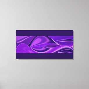 Impressão Em Tela Sonhos Roxos, Arte de Arco-Íris de Fantasia Abstra