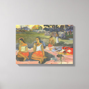 Impressão Em Tela Sonolência Encantadora de Paul Gauguin, Arte Antig