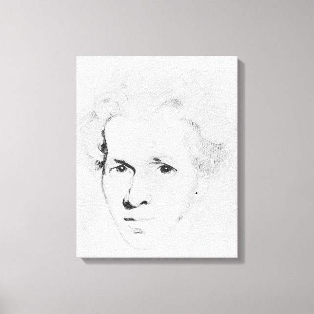 Impressão Em Tela Soren Aabye Kierkegaard (Frente)