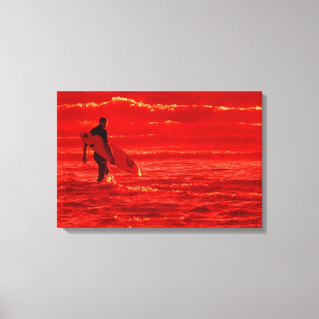 Impressão Em Tela SOUL SURFER 16x24 (Frente)