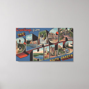 Impressão Em Tela South Dakota - Black Hills - grandes cenas da