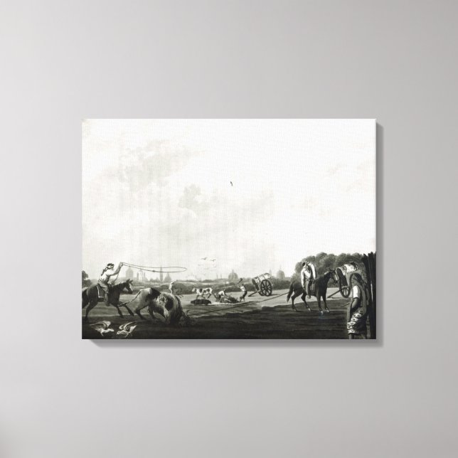 Impressão Em Tela South Matadero gravado por Maile e (Frente)