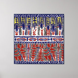 Impressão Em Tela South Seas Samoa Batik