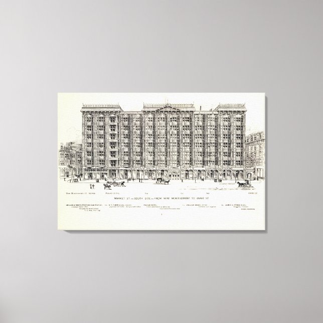 Impressão Em Tela South side New Montgomery e Annie (Frente)