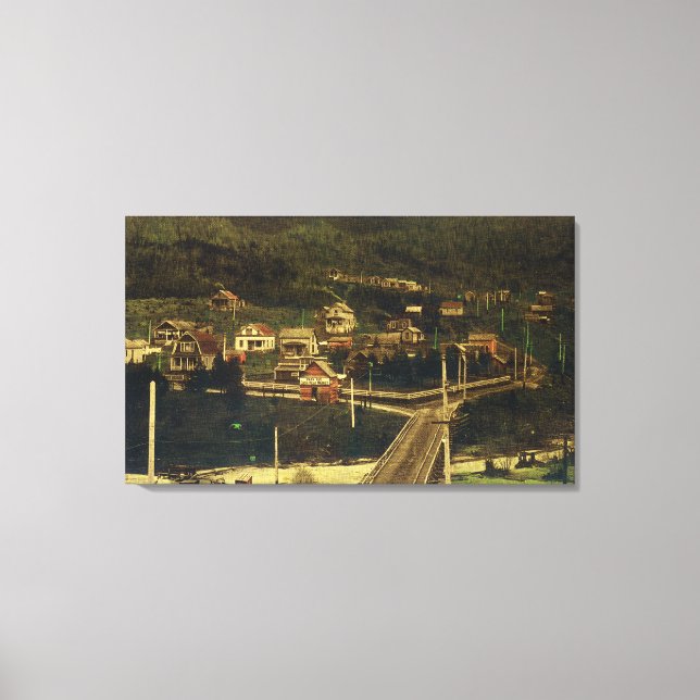 Impressão Em Tela Southern View of Portion of Residence District (Frente)