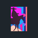 Impressão Em Tela Southwest Cowboy<br><div class="desc">Pop Art Sudoeste</div>