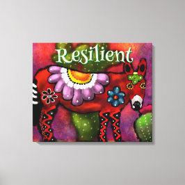 Impressão Em Tela Southwest Talavera-Style Donkey Personalized