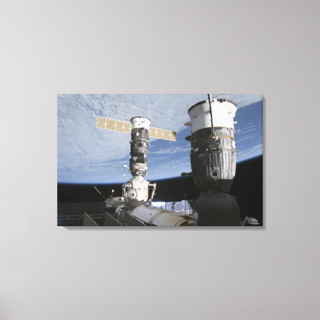 Impressão Em Tela Soyuz e naves espaciais russas (Frente)