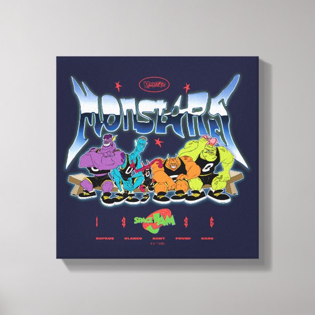Impressão Em Tela SPACE JAM™ Monstars 1996 Graphic (Frente)