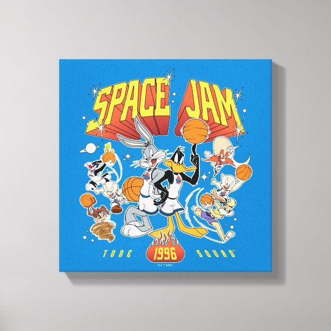Impressão Em Tela SPACE JAM™ TUNE SQUAD™ 1996 Graphic (Frente)