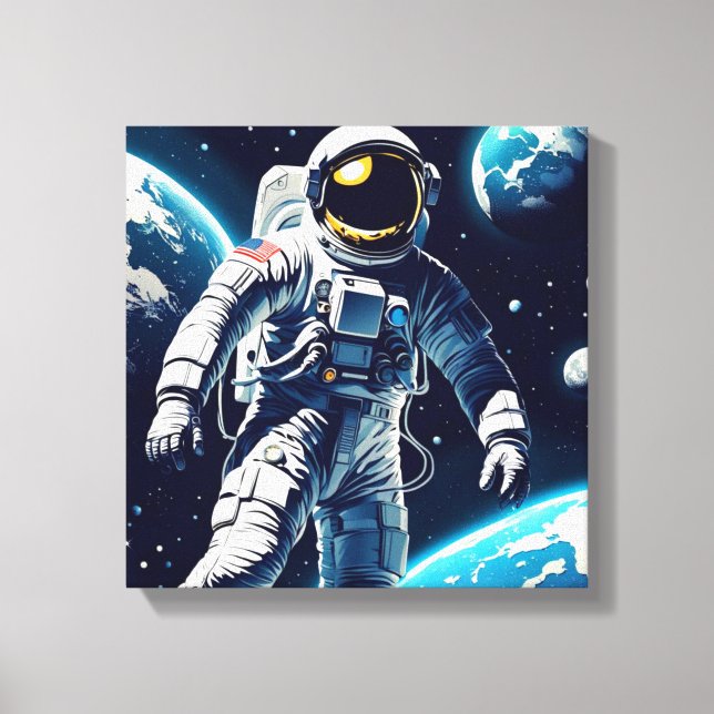 IMPRESSÃO EM TELA SPACEWALK-EVA 4 (Frente)