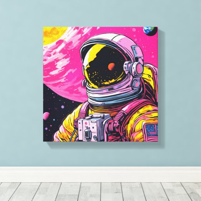 IMPRESSÃO EM TELA SPACEWALK-EVA 7 (Insitu(piso de madeira))