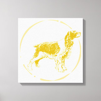 Impressão Em Tela Spaniel Dog