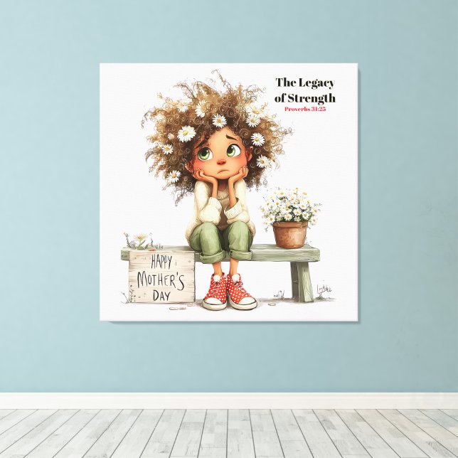 Impressão Em Tela Special Mom (Keepsake) (Insitu(piso de madeira))