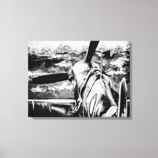 Impressão Em Tela Spitfire No amanhecer