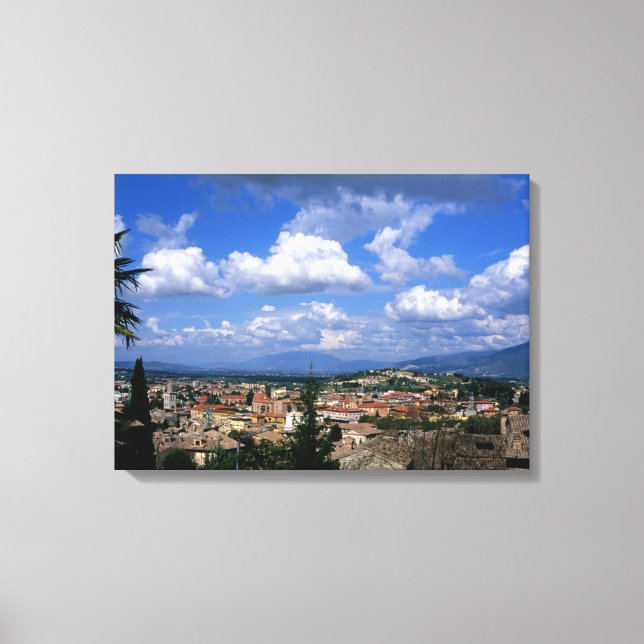 Impressão Em Tela Spoleto Úmbria Itália (Frente)