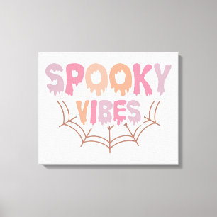Impressão Em Tela Spooky Vibes