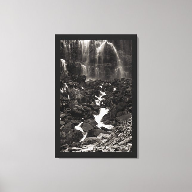 Impressão Em Tela Spray Falls, WA (Frente)