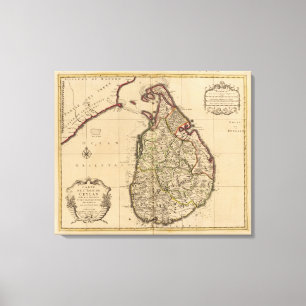 Impressão Em Tela Sri Lanka