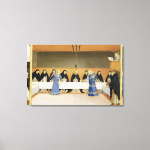 Impressão Em Tela St Dominic e seus companheiros Fed por anjos