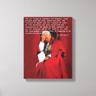 Impressão Em Tela St John Paul II na vida