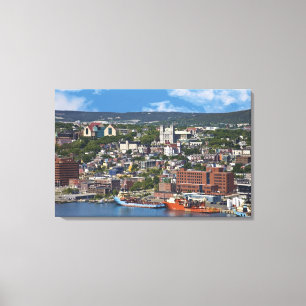 Impressão Em Tela St. John's, Terra Nova e Labrador, Canadá, a costa