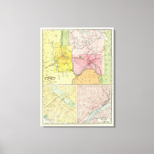 Impressão Em Tela St Paul, Minneapolis, Minnesota