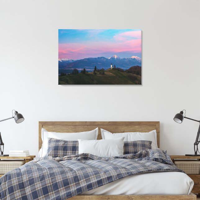 Impressão Em Tela St Primus Jamnik Eslovênia (Insitu(Quarto))