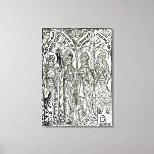 Impressão Em Tela St. Wenceslaus, Adalbert, St. Florian de