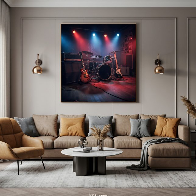 Impressão Em Tela Stage of Vibrations (Criador carregado)