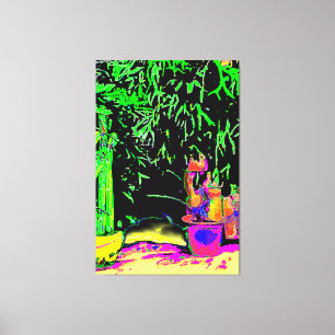 Impressão Em Tela Staghorn Ferns jGibney O MUSEUM Zazzle Dons