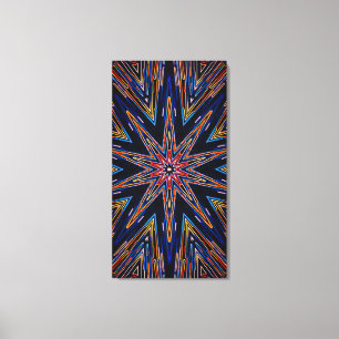 Impressão em Tela Star of Wisdom 21x40