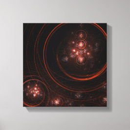 Impressão Em Tela Starlight Abstrato Art Black and White