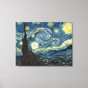 Impressão Em Tela Starry Night por Vincent van Gogh