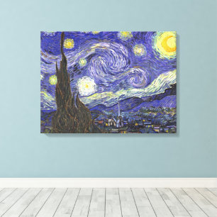 Impressão Em Tela Starry Night por Vincent van Gogh