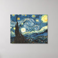 Starry Night por Vincent van Gogh. Arte famosa