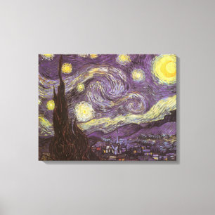 Impressão Em Tela Starry Night por Vincent van Gogh, Vintage Fine Ar