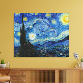 Impressão Em Tela Starry Night| Vincent Van Gogh