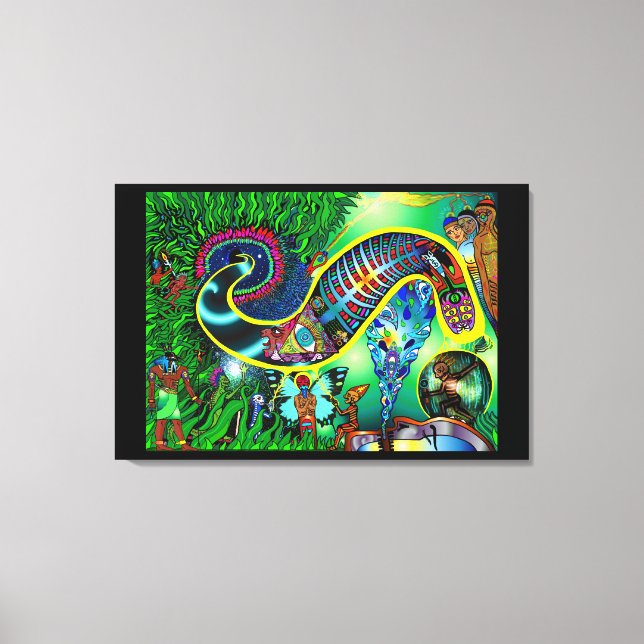 Impressão Em Tela StarSeed Awakening, uma expurgação de corrupção... (Frente)