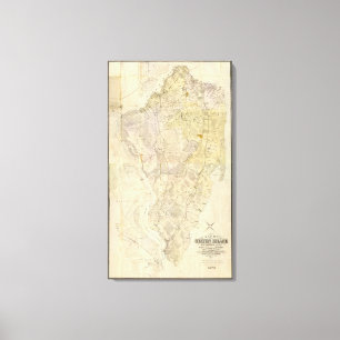 Impressão Em Tela Staten Island composto