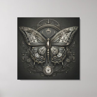 Impressão Em Tela Steampunk Serenity - Butterfly Digital Art