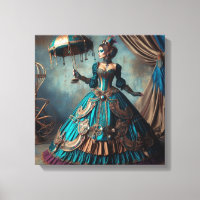 Steampunk Vintage Victorian Lady Circus