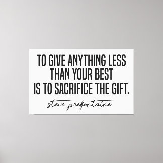 Impressão Em Tela Steve Prefontaine Cote